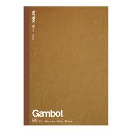 Gambol B5 80頁 牛皮紙封面無綫裝訂本 WCN-G6801C
