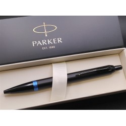 PARKER IM系列 Vibrant Ring純黑藍環原子筆