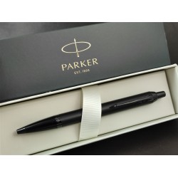 PARKER IM系列Monochrome純黑色黑環原子筆 