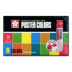 SAKURA 櫻花牌 廣告彩 8支（12ml）