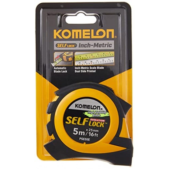 Komelon Self Lock Measuring Tape 5m/16'