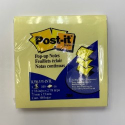 3M Post-it 黃色抽取式便條紙 3M Post-it 黃色抽取式便條紙