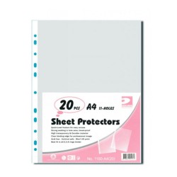 DATA BANK 1160-A4 11孔文件套(20個裝)