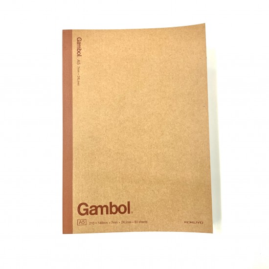 Gambol A5 80頁 無綫裝訂本 WCN-G5801C