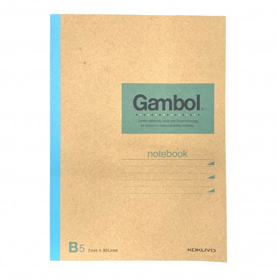 Gambol B5 80頁 無綫裝訂本 WCN-G6801
