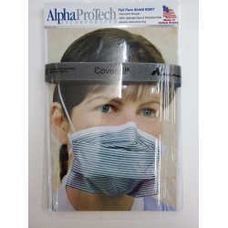 AlphaProTech Critical Cover® Coverall® 雙面防霧高清面罩