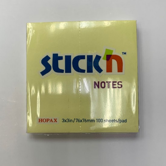 Hopax Stick’n Notes (Yellow) No.21007