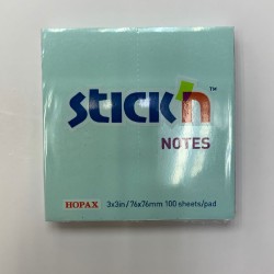 Hopax Stick’n Notes 便條貼 (淺藍色) No.21149