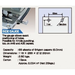 雙孔打孔機  PU-808 (66張64gsm)