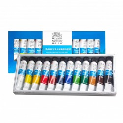 溫莎牛頓水彩10毫升12色套裝 