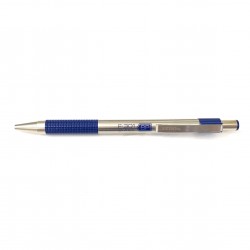 斑馬牌 0.7  鋼套原子筆 藍