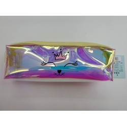 晶輝牌 皇冠字母幻彩筆袋