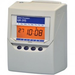 Seiko 電子咭鐘機 QR-395