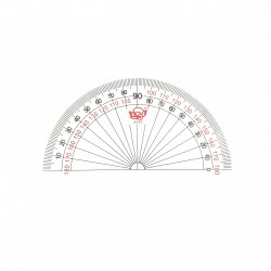 天使牌 AS-40 12CM 半圓量角器
