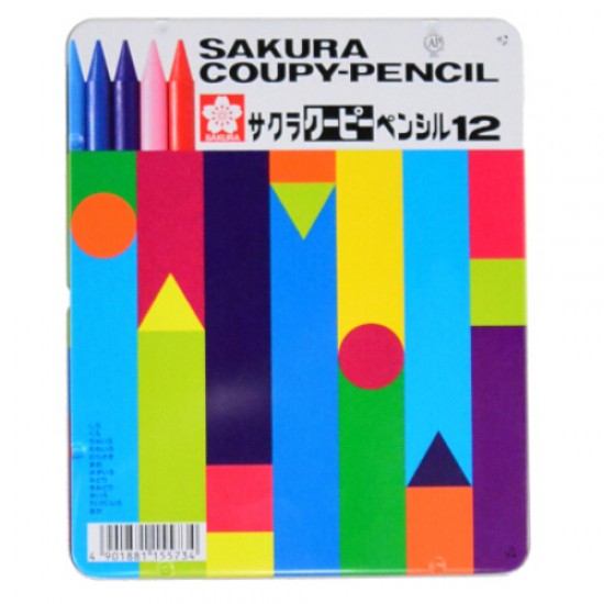 Sakura 12 色蠟筆