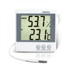 液晶數碼室內外溫度 Yorter EM-913