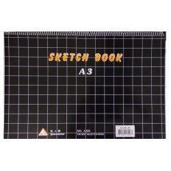 巨人牌 A320B A3(297 x 420 mm)圈裝畫簿(長圈)