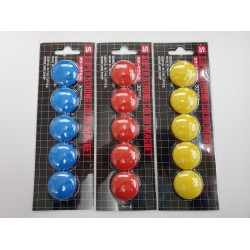 Sonic Round Color Magnets 30mm