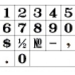Xtensions連結章系列 數字00號