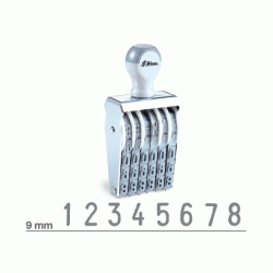 Shiny N-18 數字印 (9mm)