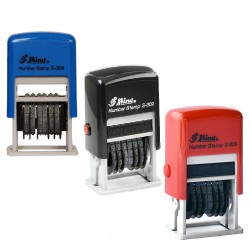 SHINY S-309 免印台6位數字印(3mm)