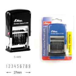 SHINY S-449 免印台9位數字印(4mm)