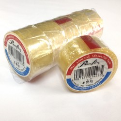 Panfix Self Adhesive Cellulose Tape 1 Inch x 33 Yds x 6 Rolls
