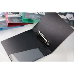 Data Bank V515 A5包膠2孔D-Ring實色活頁夾