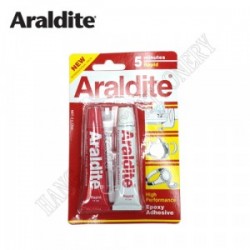 比利時 Araldite 5分鐘快乾混合膠(紅咭 2 x 17ml)
