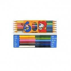 克麗 雙頭木顏色筆 (6枝=12色)