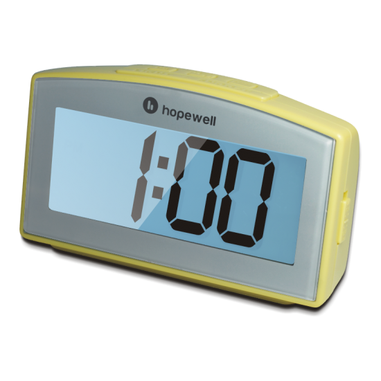 Hopewell DG-50 Digital Alarm Clock | Flash Alarm