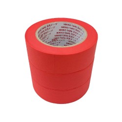 Nikko 紅色縐紋紙 (36MM x 40M)