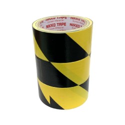 Nikko警示膠布（黑黄間）