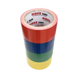 Nikko 2inch x 9m Tape ( red,yellow,blue,green)
